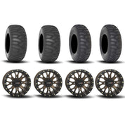 System 3 ST-3 Simulated Beadlock Bronze 15" Wheels And SS360 Sand/Snow Tires [32x10-15] ,[32x12-15]