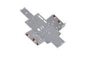 Rival Central Aluminum Skid Plate For Honda Pioneer 700 2444.2151.1