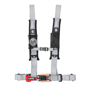 Pro Armor 4 Point Seat Harness 2" Pad Silver - A114220SV
