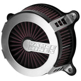 Vance & Hines 70066 VO2 Air Intake; Cage Fighter; Brushed Aluminum