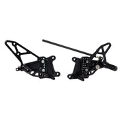 Vortex Racing Adjustable Rear Set Black - RS661K