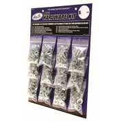Motion Pro Mini Hardware Kit Zinc Finish Pack Of 12 33-1200