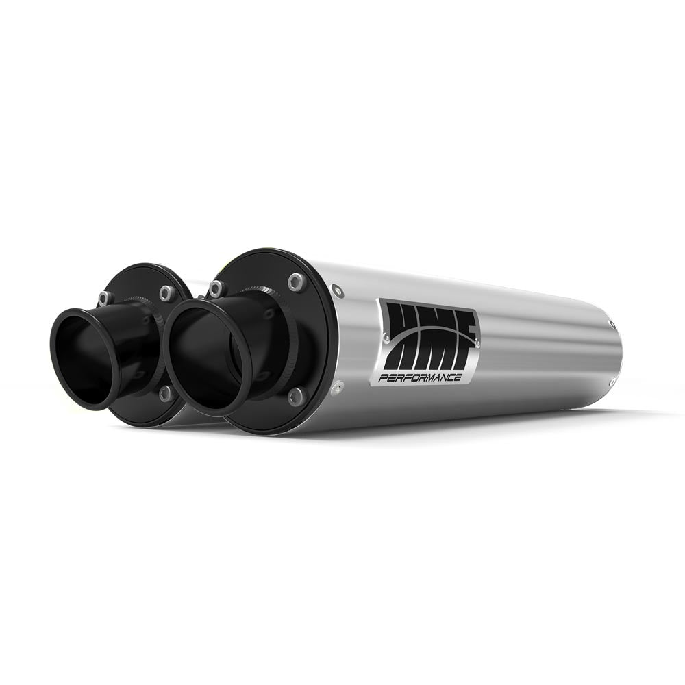 HMF Dual Slip On Exhaust for Can-Am Maverick Turbo 15-17