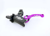 ASV F4 Pro Dirt Atv Clutch Lever With Perch Shorty Purple CDF406PX