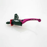 ASV F4 Pro Off-Road Clutch Lever With Hot Start Perch Pink CDF406YPH
