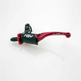 ASV F4 Pro Off-Road Clutch Lever With Hot Start Perch Red CDF406YPH