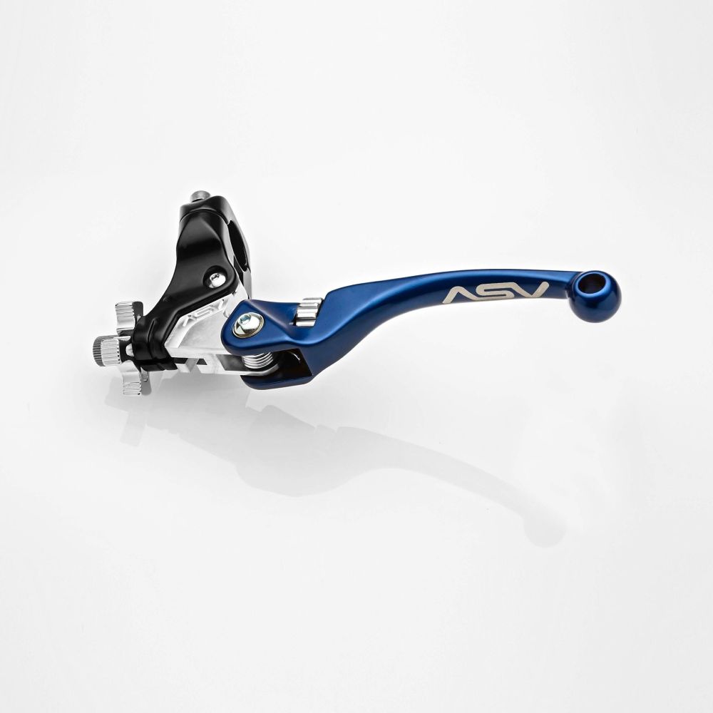 ASV F4 Off-Road/Quad Clutch Lever With Perch Blue CDF406YSX