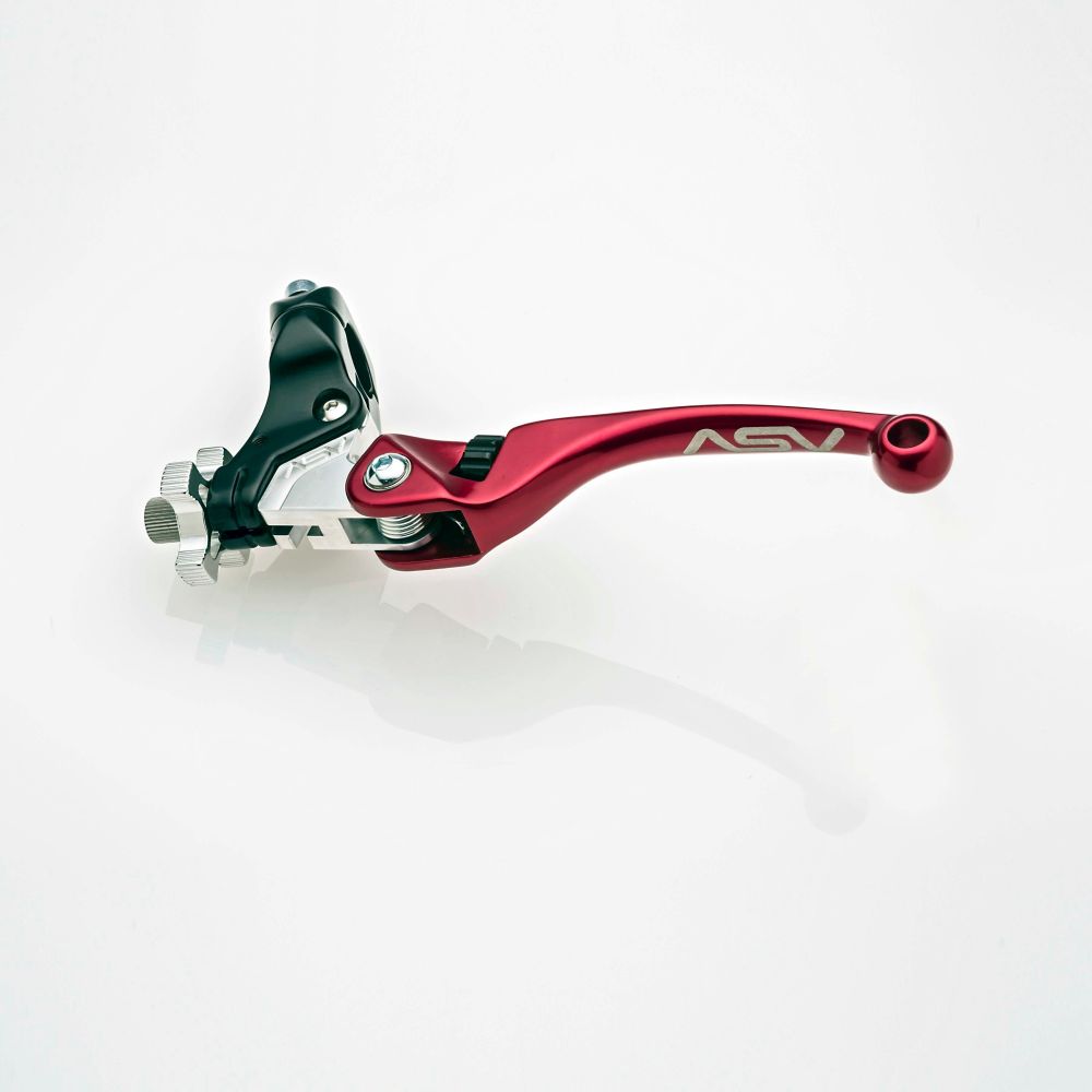 ASV F4 Off-Road/Quad Clutch Lever With Perch Red CDF406YSX