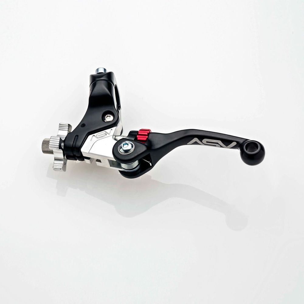 ASV F4 Off-Road/Quad Clutch Lever With Perch Shorty Black CDF406YSX