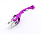 ASV F4 Off-Road/Quad Clutch Lever Shorty Purple CDF407