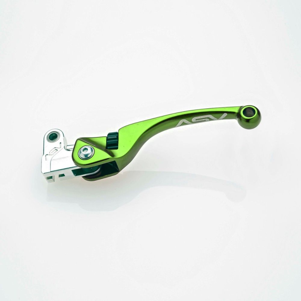 ASV F4 Off-Road Clutch Lever Green CDF409