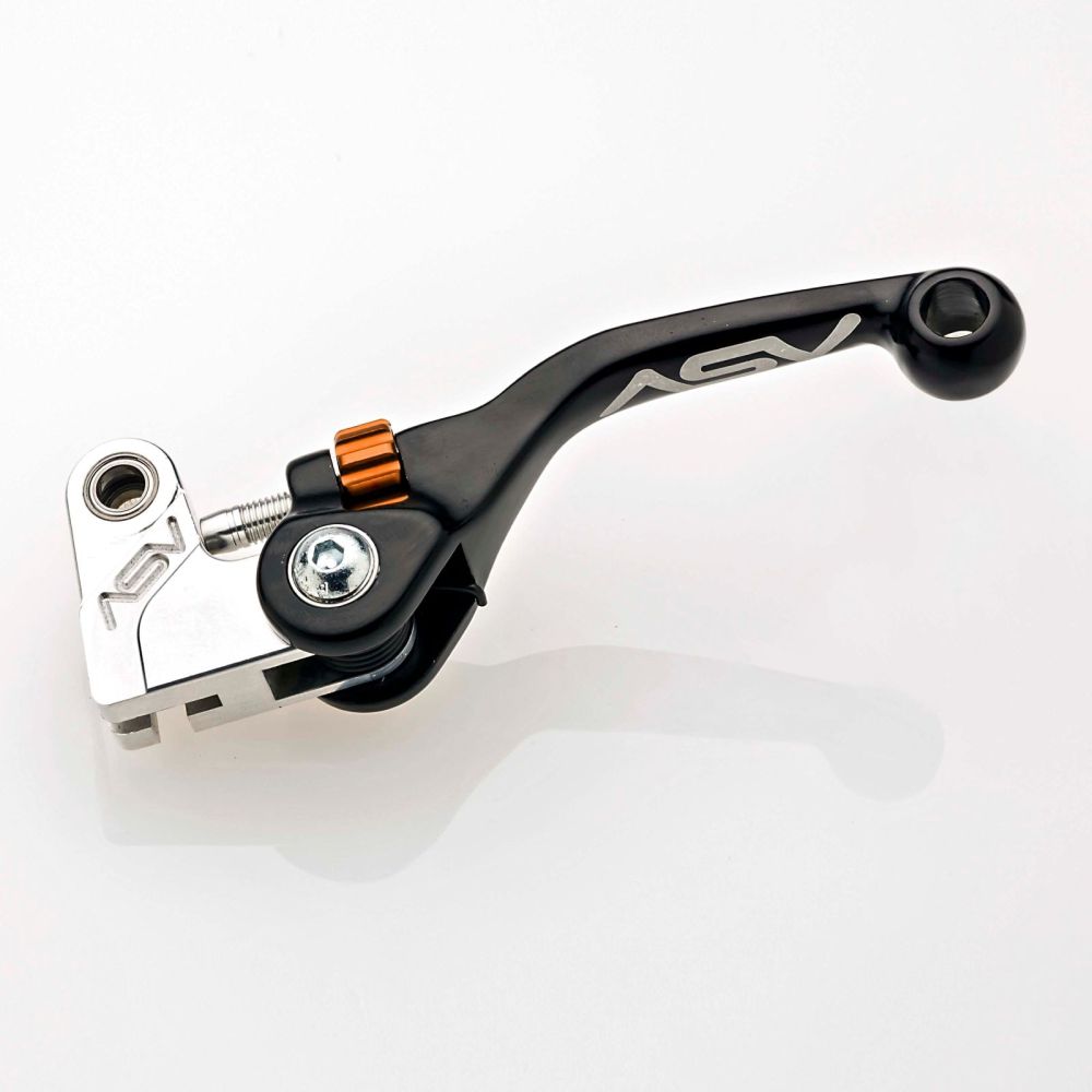 ASV F4 Off-Road Hydraulic Clutch Lever Shorty Black CDF427