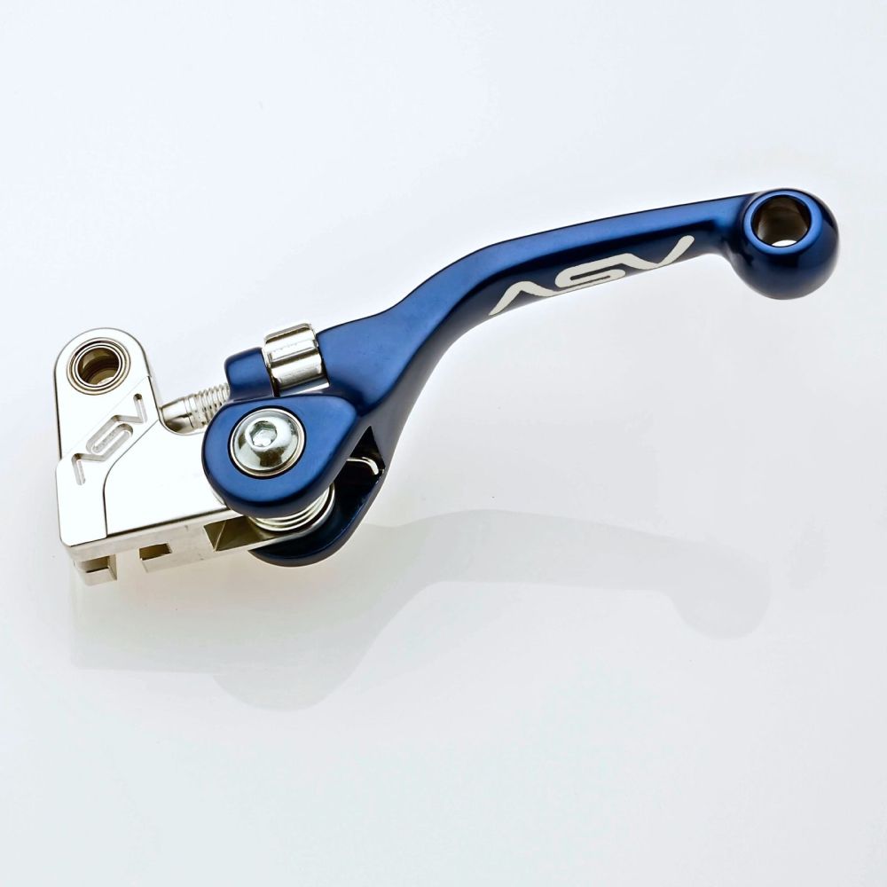 ASV F4 Dirt Clutch Lever Shorty Blue CDF435