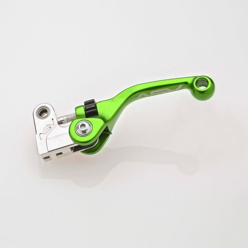 ASV F4 Dirt Clutch Lever Shorty Green CDF435