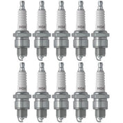 Set of 10 NGK Standard Spark Plugs for Yamaha PW80 2006-1983 Engine 80cc