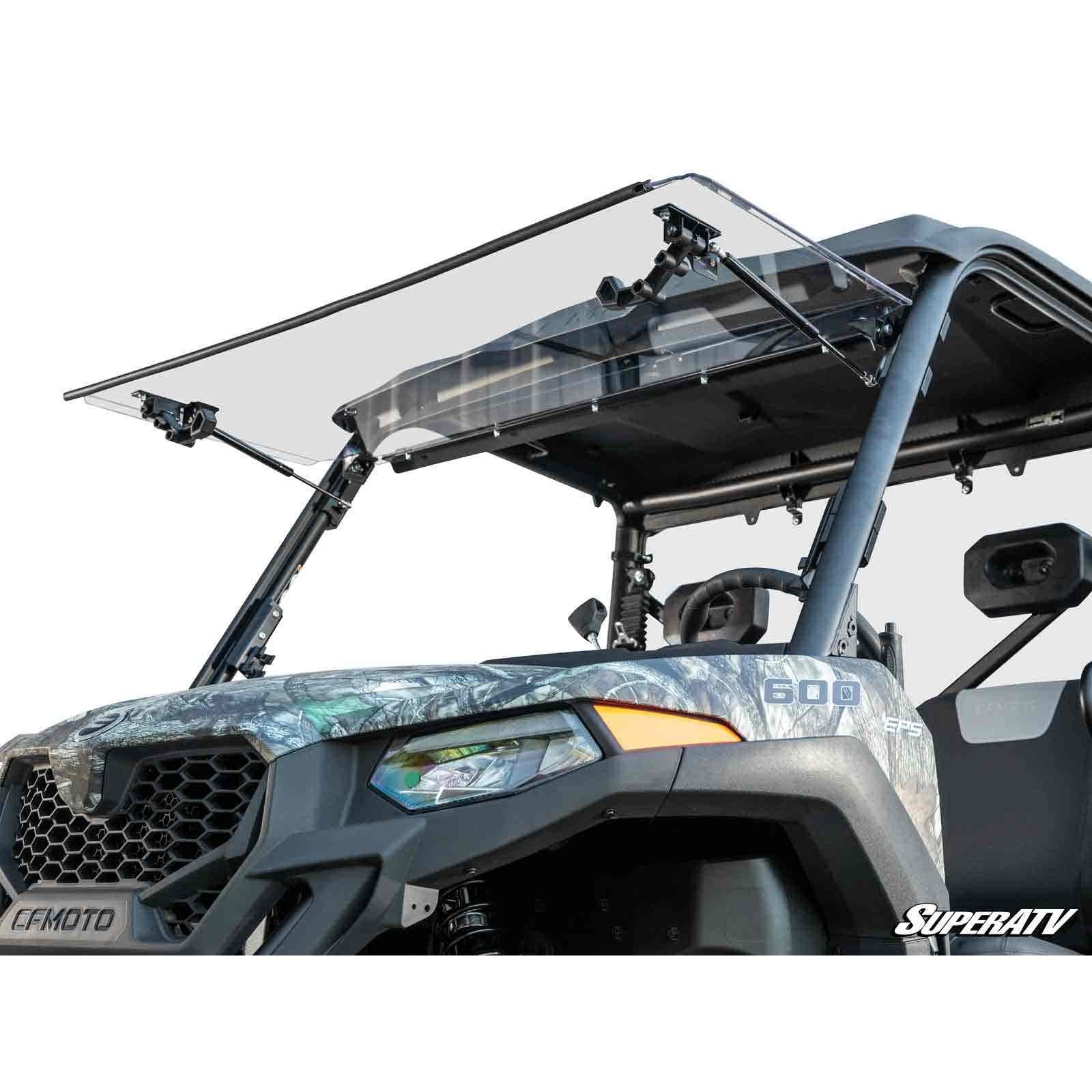CFMOTO UForce 600 Scratch Resistant Flip Windshield