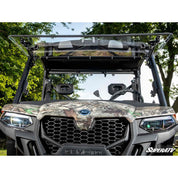 SuperATV CFMOTO UForce 600 Scratch Resistant Flip Windshield FWS-CF-UF600-70