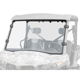 SuperATV CFMOTO UForce 600 Full Windshield Scratch Resistant Polycarbonate - Clear WS-CF-UF600-70