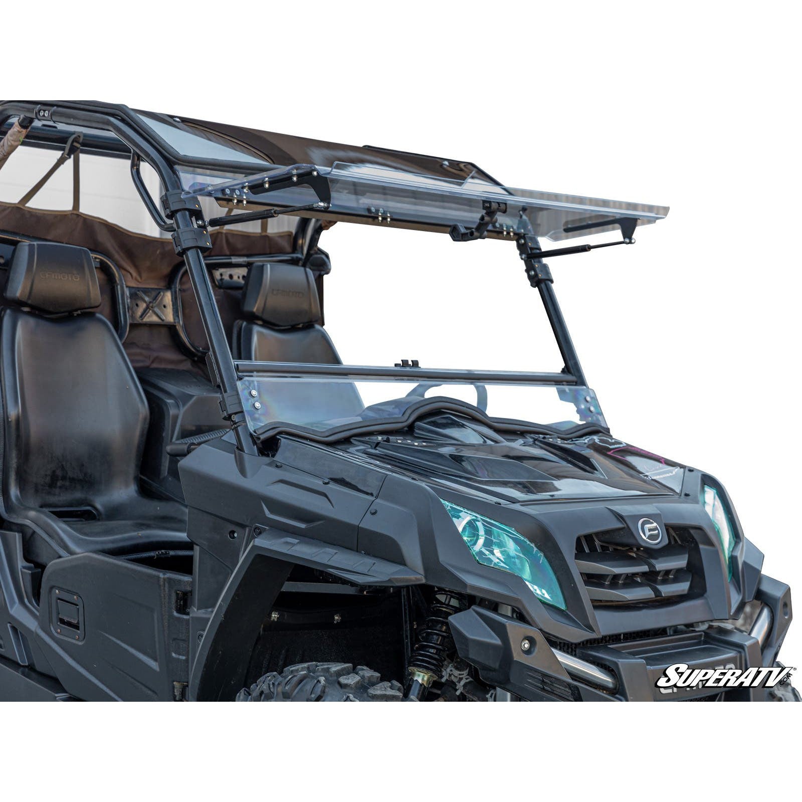 CFMOTO Uforce 800 Scratch-Resistant Flip Windshield