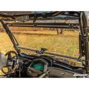 SuperATV CFMOTO UForce 800 Scratch-Resistant Flip Windshield FWS-CF-UF800-70