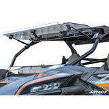 SuperATV CFMOTO ZForce 950 Scratch Resistant Flip Windshield FWS-CF-ZF950-70
