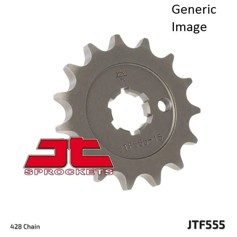 Front and Rear Steel Sprocket Kit fits OffRoad KAWASAKI KX100D 2001-2015