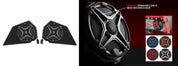 SSV Works Side Panel 6.5" Speaker Pods With Grey Grilles For Polaris Slingshot 15-21