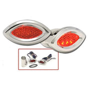 Dakota Digital Universal Cateye LED Red Marker Lights (pair)