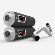 HMF Dual Full Titan-XL Exhaust for Can-Am Maverick Turbo 15-17