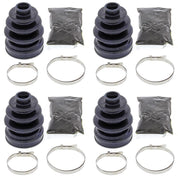 Complete Rear Inner & Outer CV Boot Repair Kit for Honda TRX500 FM IRS 2015-2016