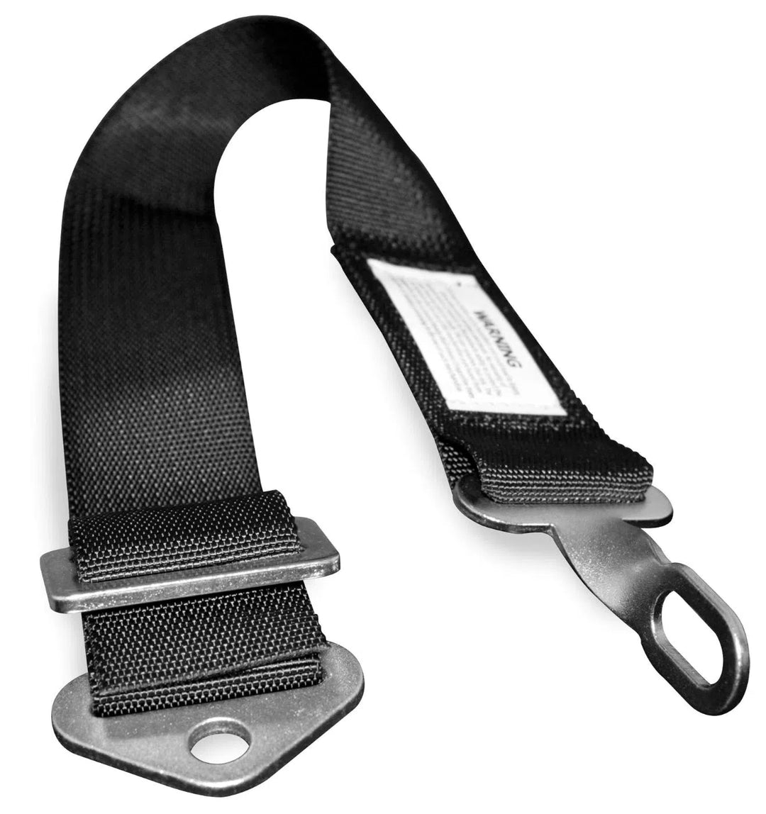 DragonFire Racing 2" Adjustable Harness Sub Belt - Black - 14-0023