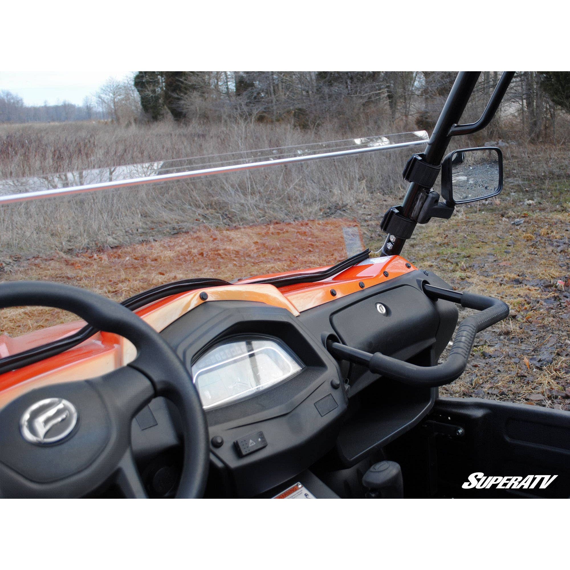 SuperATV CFMOTO UForce 800 Scratch Resistant Half Windshield HWS-CF-UF800-70