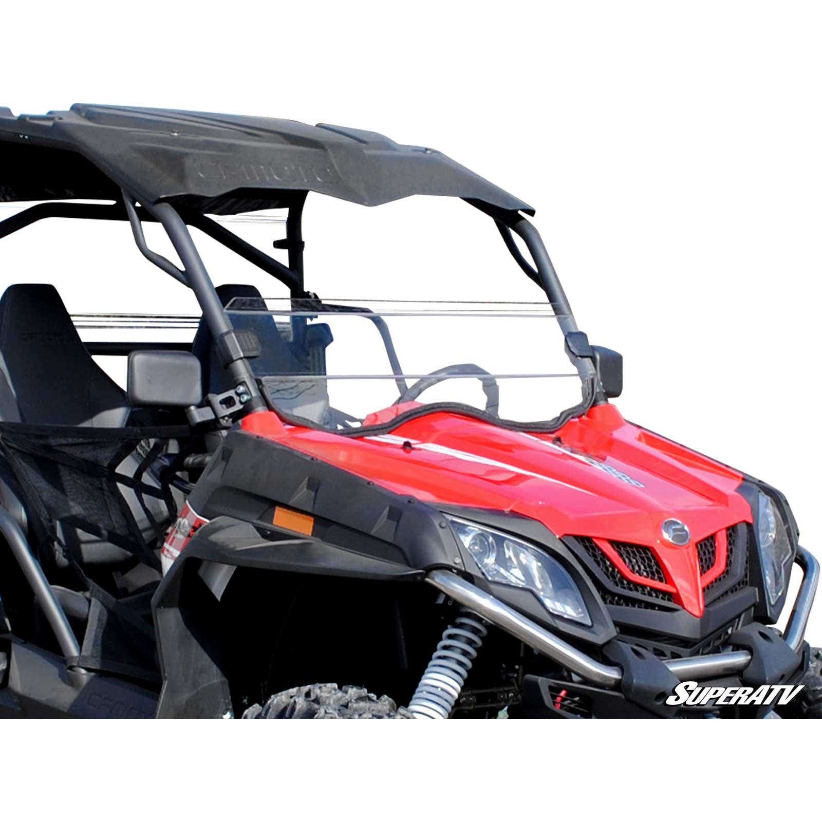 CFMOTO ZForce 500 Scratch-Resistant Half Windshield