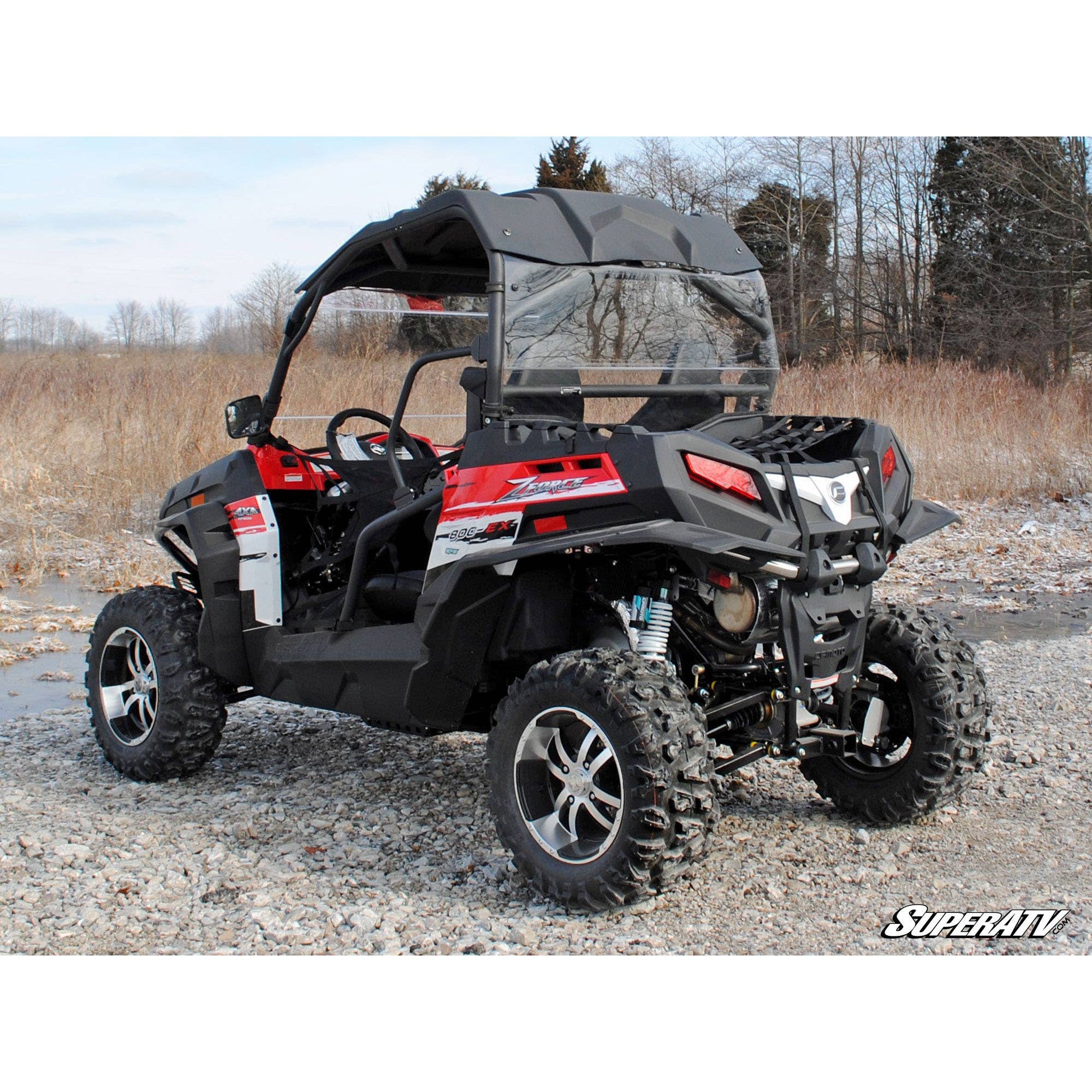 SuperATV CFMOTO ZForce 800EX Rear Windshield RWS-CF-ZF800EX-75