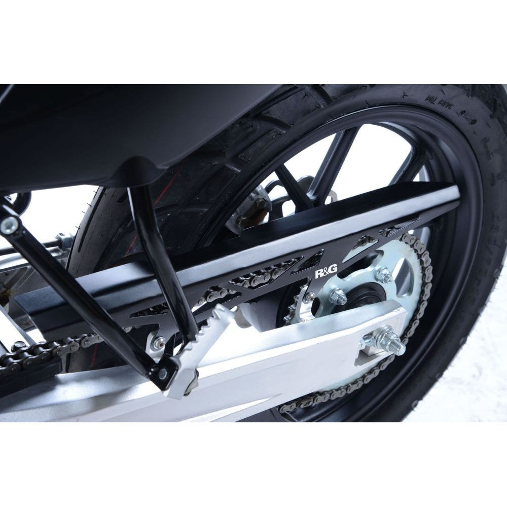 R&G Racing Stainless Steel Chain Guard For 2017-2018 Sinnis Apache SMR 125