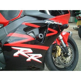 Protectores antichoque R&G Racing de estilo clásico en negro para Honda CBR900RR 2000-2003