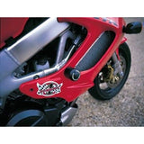 Protectores antichoque R&G Racing de estilo clásico negro para Ohvale 160 (1988-1992)