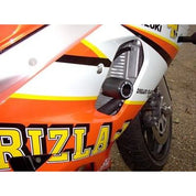 R&G Racing White Classic Style Crash Protectors For 2001-2003 Suzuki GSXR600