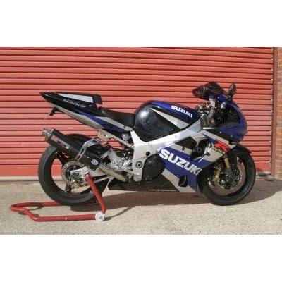 R&G Racing White Classic Style Crash Protectors For 2001-2002 Suzuki GSXR1000