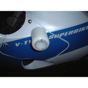 R&G Racing White Classic Style Crash Protectors For 1998-2003 Suzuki TL1000R