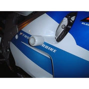 R&G Racing White Classic Style Crash Protectors For 1998-2003 Suzuki TL1000R