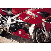 R&G Racing White Classic Style Crash Protectors For 1997-2001 Suzuki TL1000S