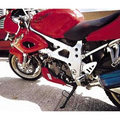 R&G Racing White Classic Style Crash Protectors For 1997-2001 Suzuki TL1000S