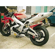 R&G Racing White Classic Style Crash Protectors For 1998-1999 Yamaha YZF R1