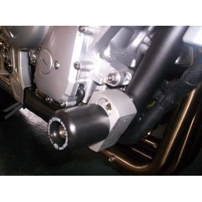 R&G Racing Black Classic Style Crash Protectors For 1997-2005 Yamaha Fazer 1000