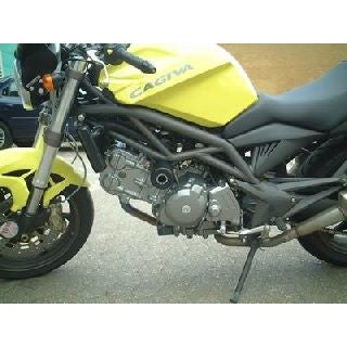 R&G Racing Black Classic Style Crash Protectors For 2000-2013 Cagiva Raptor 650