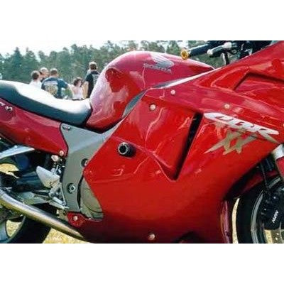 R&G Racing White Classic Style Crash Protectors For 1997-2003 Honda CBR1100XX Blackbird