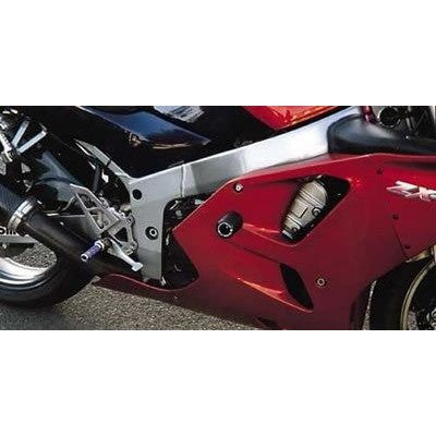 R&G Racing White Classic Style Crash Protectors For 1995-1997 Kawasaki Ninja ZX6R ZX600F