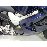 Protectores antichoque R&G Racing de estilo clásico negro para Honda Interceptor 800 VFR800 v-tec (2002-2009)