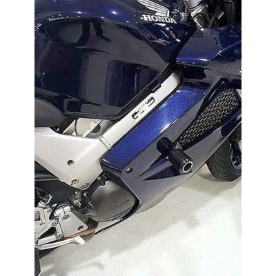 R&G Racing White Classic Style Crash Protectors For 2002-2007 Honda Interceptor 800 VFR800